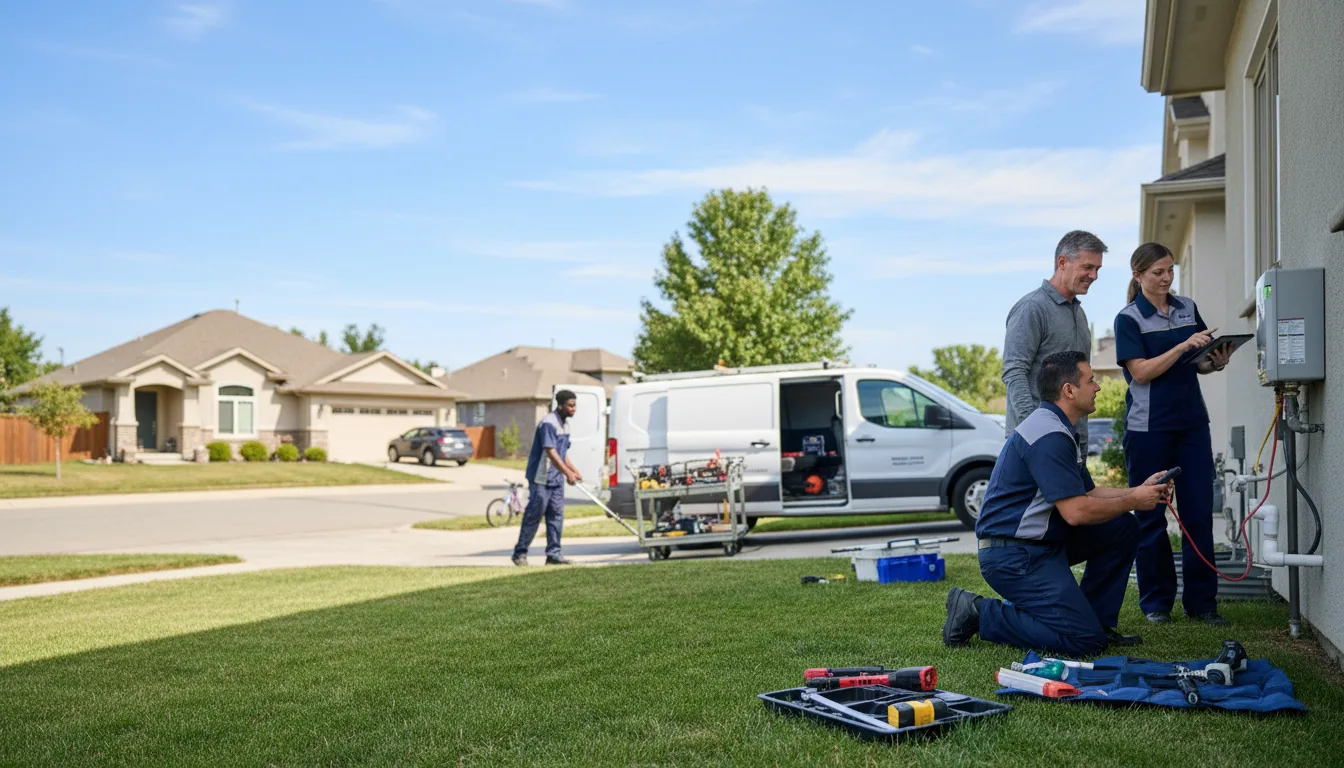 Tankless water heater service in Gladbrook, IA